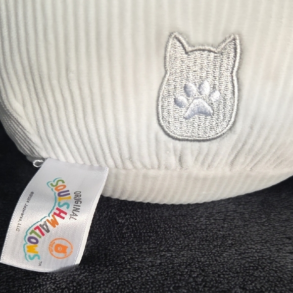 NWT Squishmallows White Dog Toy - Picture 2 of 9